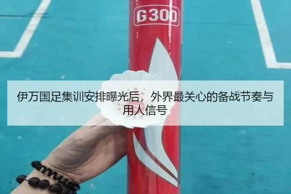 伊万国足集训安排曝光后，外界最关心的备战节奏与用人信号